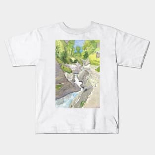 Watkins Glen, New York Kids T-Shirt